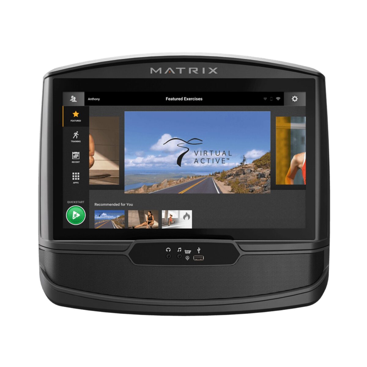 MATRIX FOLDING TREADMILL TF30 WITH XIR CONSOLE : Space-Saving Power - Image 4