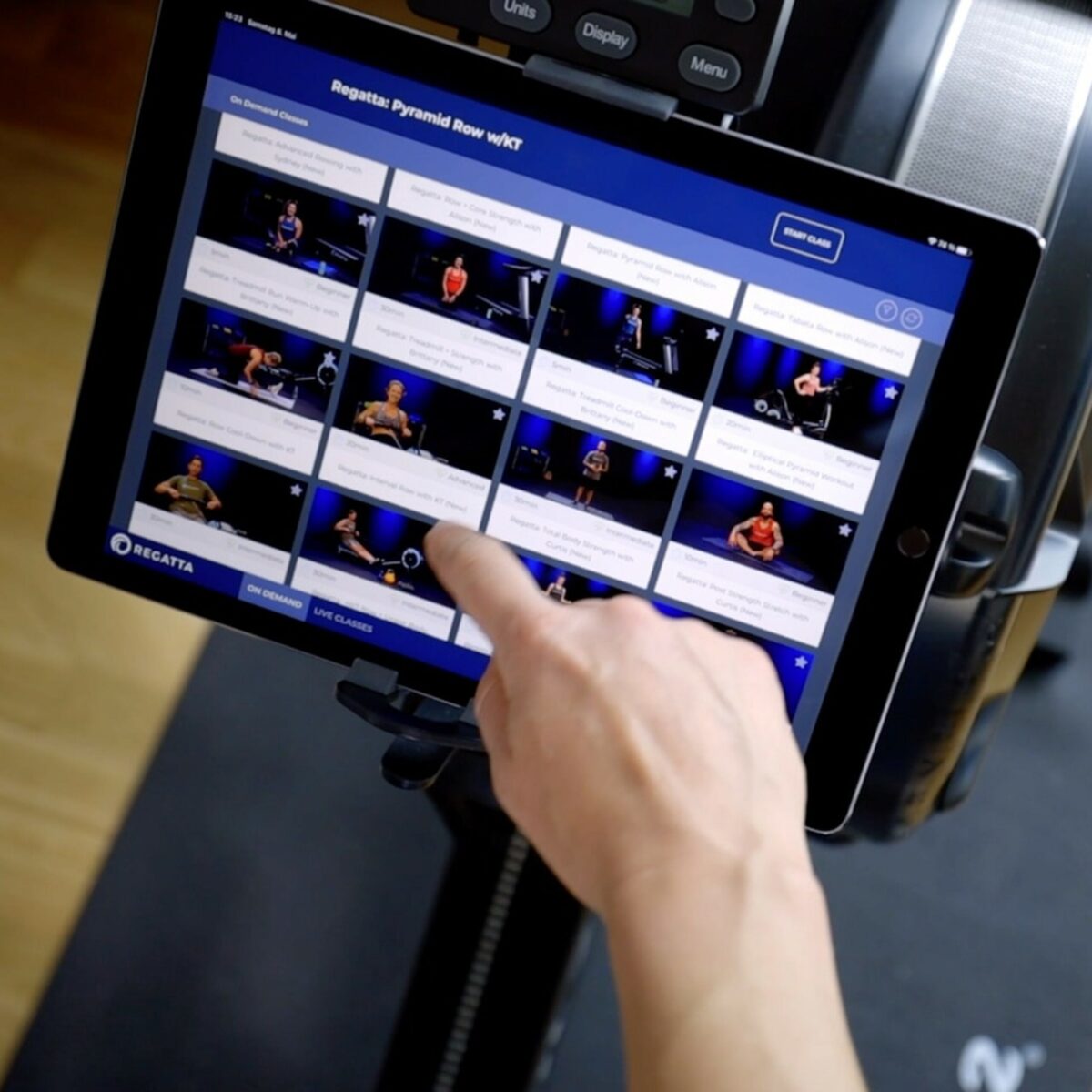 Concept 2 Indoor Rower Model D with PM5 Monitor Black - Image 3