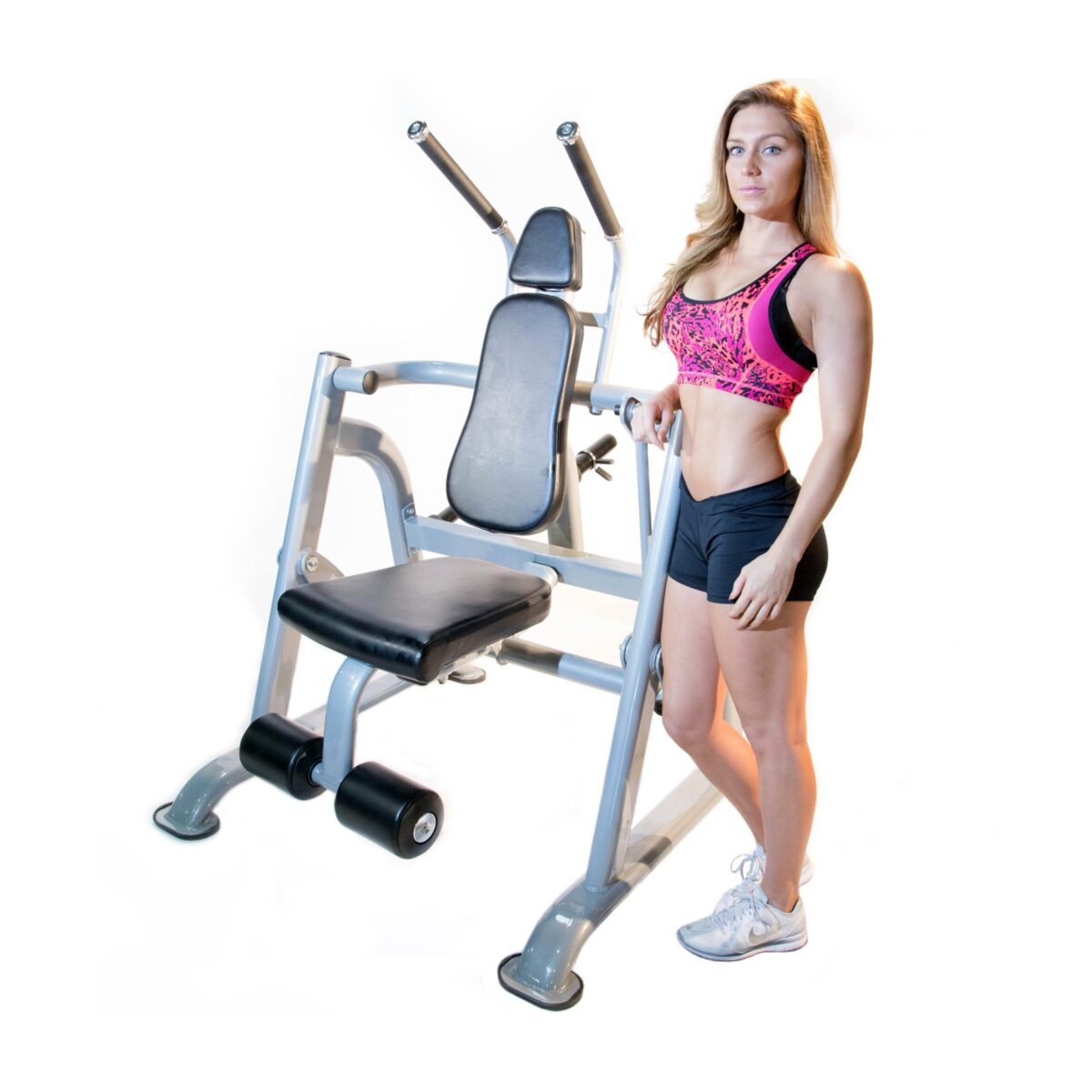 AB Coaster The Vertical Crunch – Silver : Sculpt Your Abs at Home - Image 3