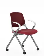 Tango Light Foldable Training Mesh Mixed-Use Chairs - Image 5