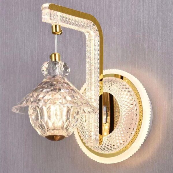 Modern Creative Gold Wall Hanging Lamp For Living Room