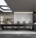 Feigelali Boardroom Table in Veneer Meeting & Conference - Image 2