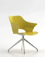 Siye in 4 Spoke Base Lounge Chairs Mixed-Use Chairs Side & Guest Chairs - Image 2