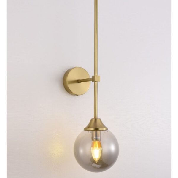 Wall Light D150×H600mm Copper Grey (Without Bulb)