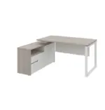 Cadi "O" Executive Desk with Credenza Executive Desks Workstations - Image 3