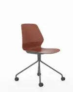 Staryo in 4-Spoke with Castors Mixed-Use Chairs Side & Guest Chairs - Image 3