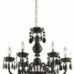 CHANDELIER CUIMBRA CHROMED METAL ACRYLIC CRYSTALS