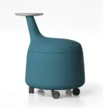 Yoco Stool with Writing Pad Lounge & Armchairs Lounge Chairs Sofa Set - Image 3