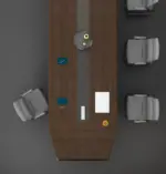 Gaddi Conference Table Meeting & Conference - Image 6