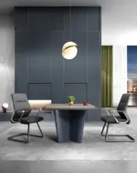 Gramy Small Meeting Table Meeting & Conference Mocha Teakwood