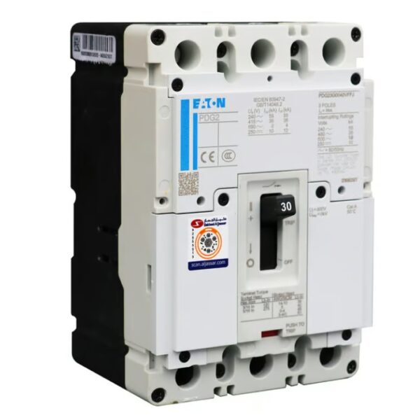EATON MCCB PDG2 30 AMP TP 35KA Fixed TM
