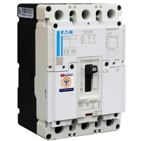 EATON MCCB PDG2 60 AMP TP 35KA Fixed TM