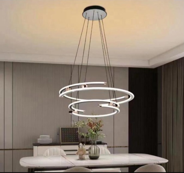 Chandeliers 2 TIER MODERN SPIRAL Chandeliers 2 TIER MODERN SPIRAL