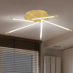 LED Candle Crystal Hanging Chandelier