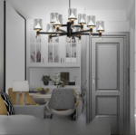 Luxury Living Room Led Crystal Chandelier