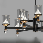 Luxury Living Room Led Crystal Chandelier