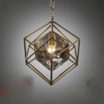 Crystal Diamond Pendant Light
