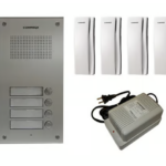 COMMAX AUDIO PACKAGE 4 BUTTON (U04)