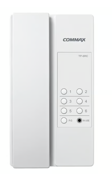COMMAX INTERPHONE Variable system composition up to 6 units