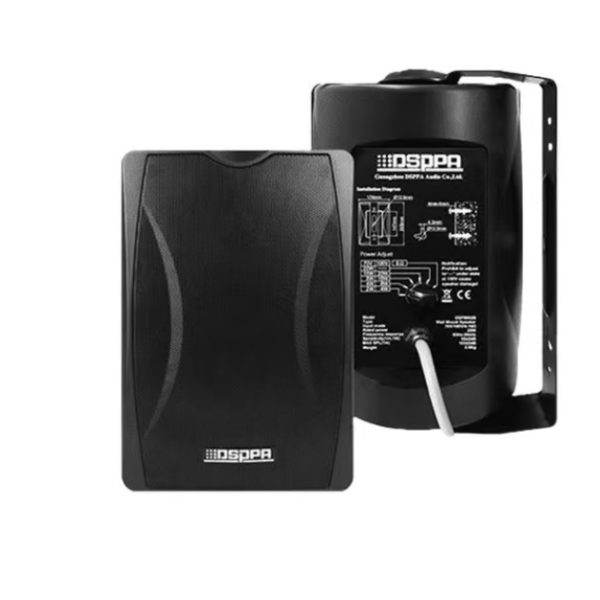 DSPPA wall mount speaker built-in 70v/100v transformer