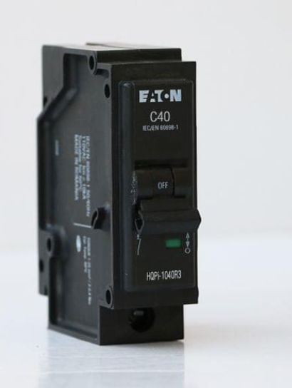 EATON MCB 40A 1P 3KA PLUG IN