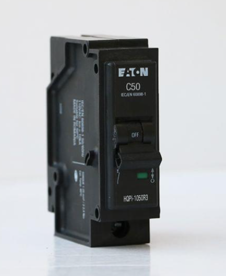 EATON MCB 50A 1P 3KA PLUG IN