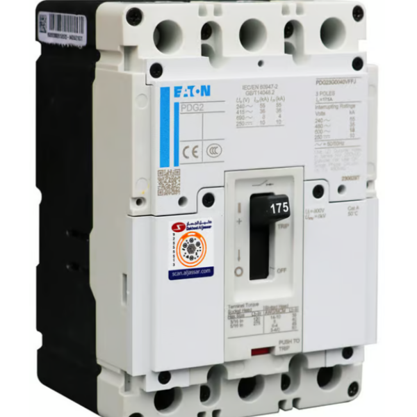 EATON MCCB PDG2 175 AMP TP 35KA Fixed