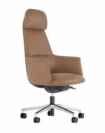 Amy Highback Genuine Leather Executive & Conference Chair - Image 3