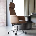 Amy Highback Genuine Leather Executive & Conference Chair