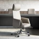 Yopo Highback Genuine Leather Executive & Conference Chair