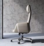 Yopo Highback Genuine Leather Executive & Conference Chair - Image 3