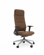 Deno Highback Vegan Leather Executive & Conference Chair - Image 4