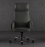 Yopo Highback Genuine Leather Executive & Conference Chair - Image 6