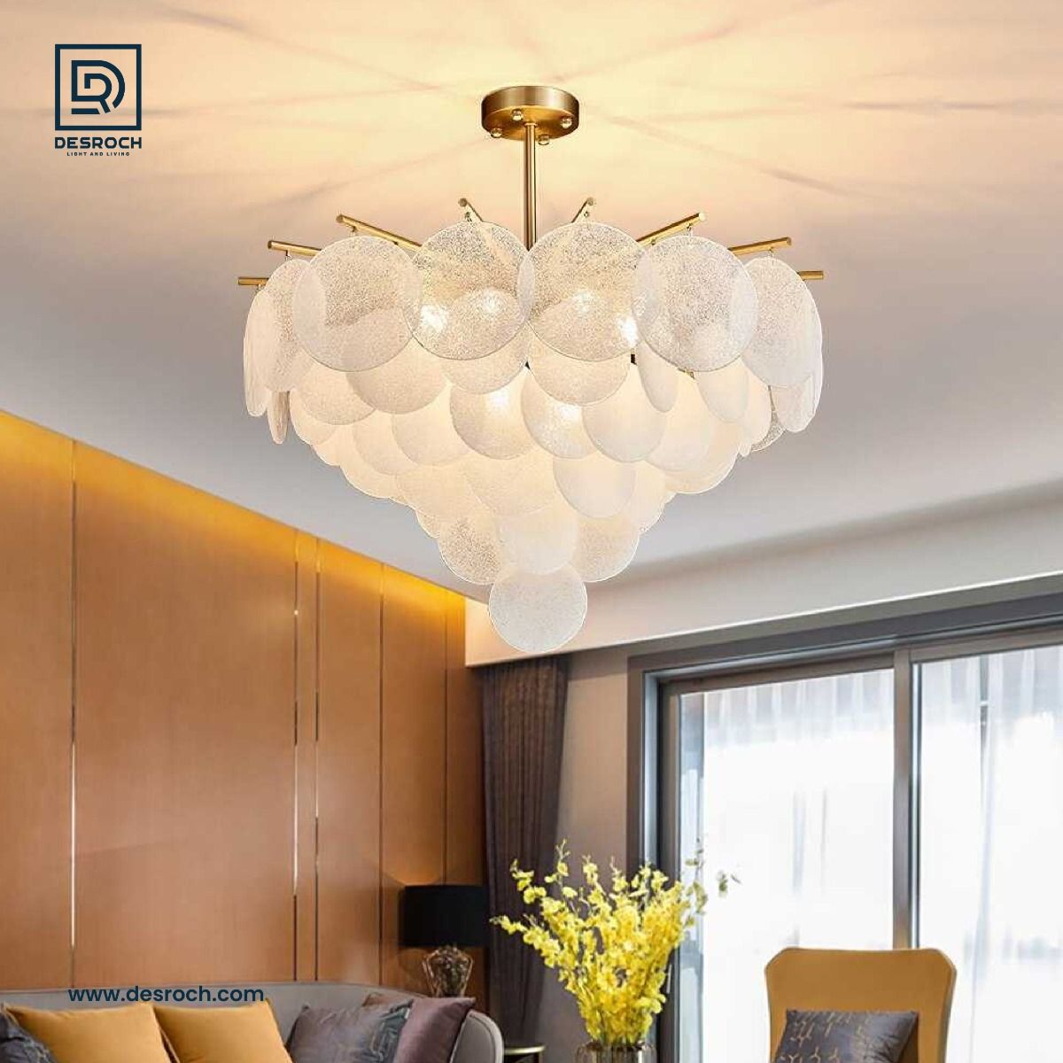 CHANDELIER DESROCH E14 INDOOR TRADITIONAL CHANDELIERS LIGHTING