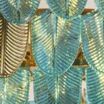 CHANDELIER DESROCH LUXURY IRON GLASS PENDANTS LIGHTING