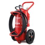 Eversafe 25kg Powder Fire Extinguisher with Wheels & Stand