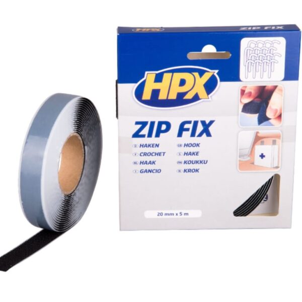 HPX Zip Fix Tape 20mm x 5m