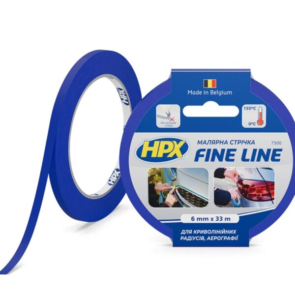 HPX Fine Line Automotive Tape 6mm x 33m