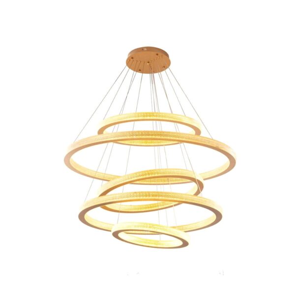 CHANDELIER LUMIDECO LARINTH IP20 SUSPENDED LIGHT 3000K GOLD LUMINAIRES 62W