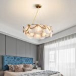 CHANDELIER LUMILUCE E14 ZWAAR MODERNO COPPER WHITE SUSPENDED LAMPS - Image 2