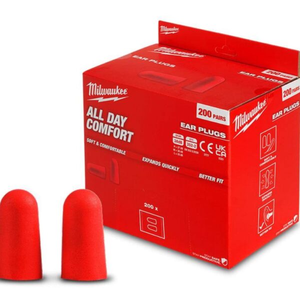 Milwaukee All Day Comfort Ear Plugs Kit