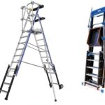 UAE-Made Fiberglass Telescopic Ladder for Professionals