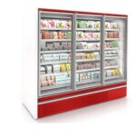 3 Doors Display Cabinet with Freezer (Compressor inside)