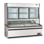 3 Doors Display Cabinet with Freezer (compressor inside)