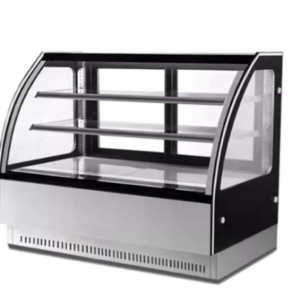 2 Shelves Pastry Display Cabinet with Chiller (compressor inside)