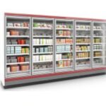 5 Doors Display Cabinet with Freezer (Compressor outside)