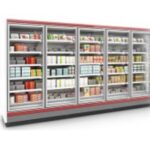 5 Doors Display Cabinet with Chiller (Compressor outside)