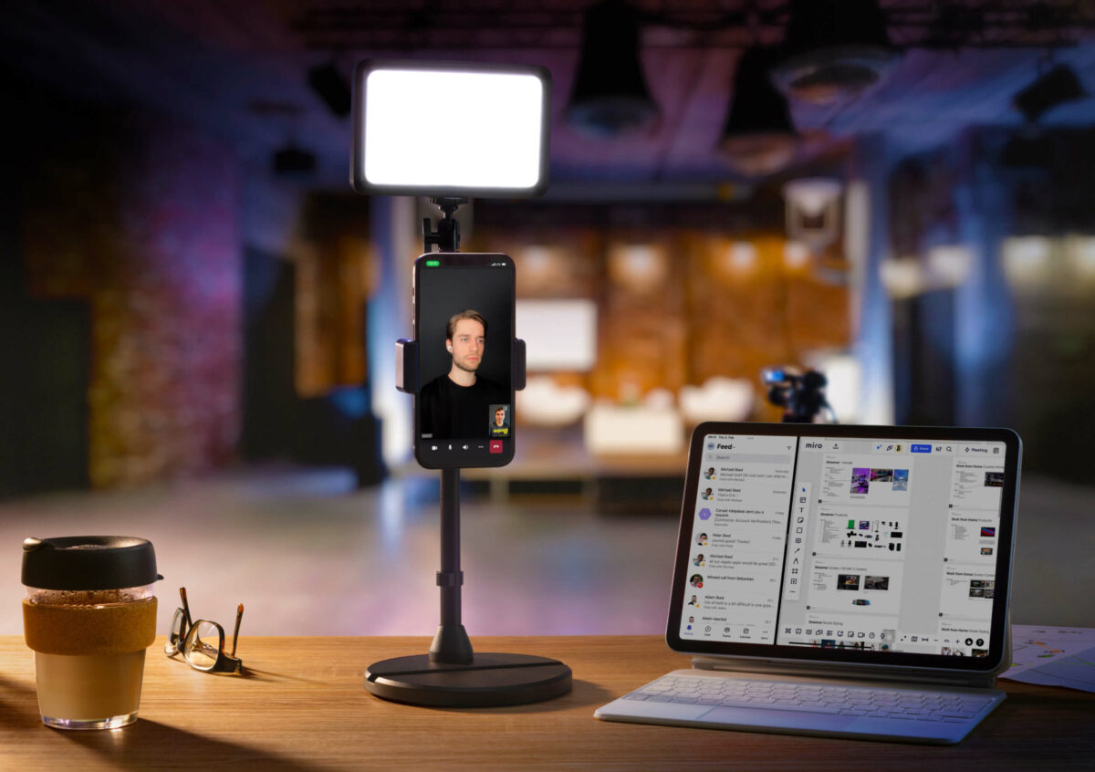 Elgato Key Light Mini Illuminate on Command Compatible with iPhone Android Mac & PC