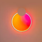 Gadgeton RGB Ring Wall Lamp with Remote Control - Image 3