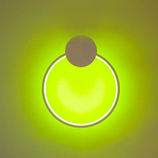Gadgeton RGB Ring Wall Lamp with Remote Control